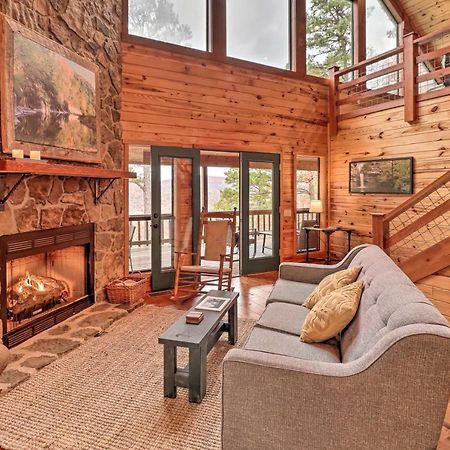 Piney Bluff Retreat With Mountain Views! Vila Exterior foto