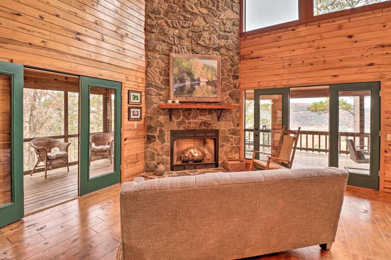 Piney Bluff Retreat With Mountain Views! Vila Exterior foto