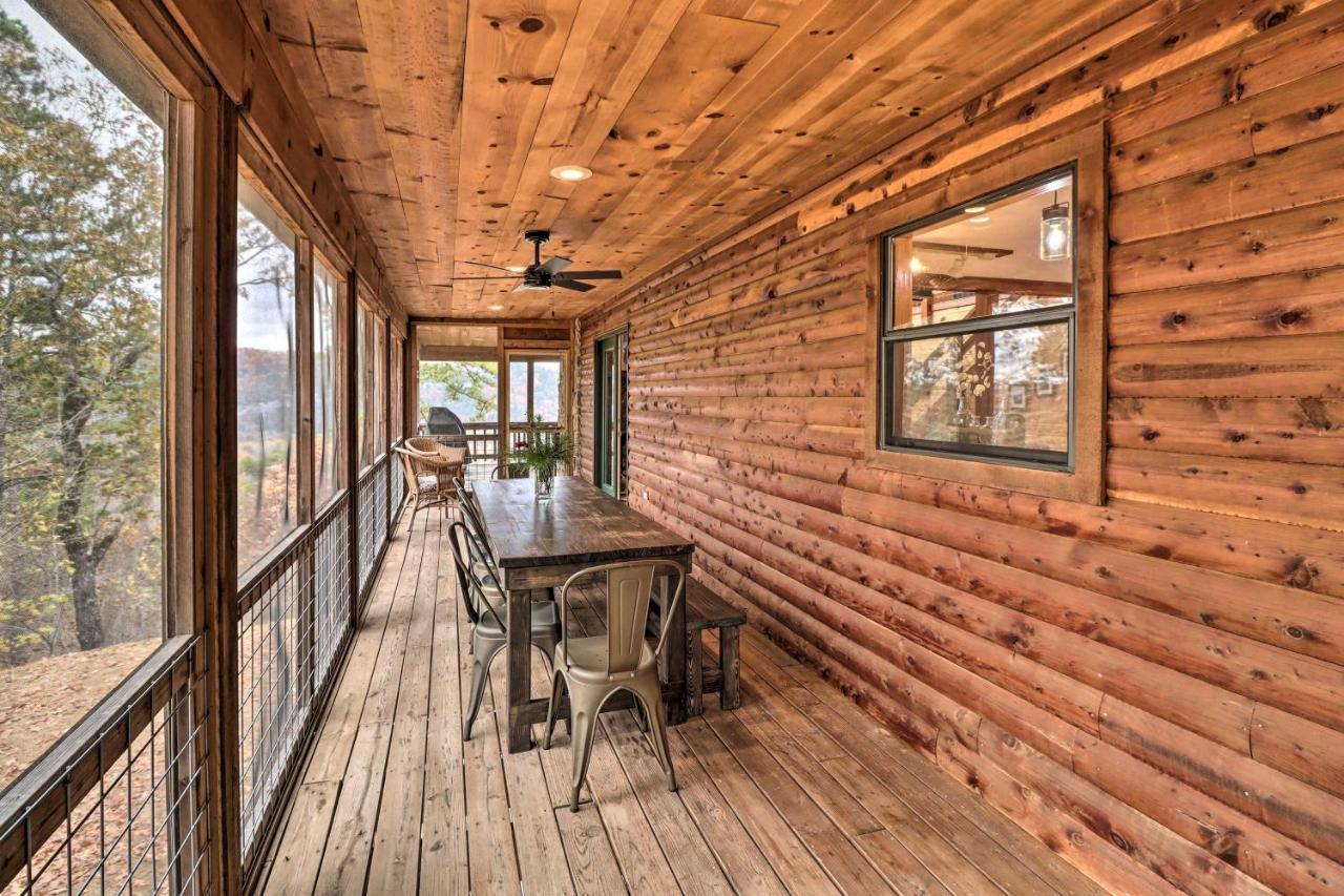 Piney Bluff Retreat With Mountain Views! Vila Exterior foto