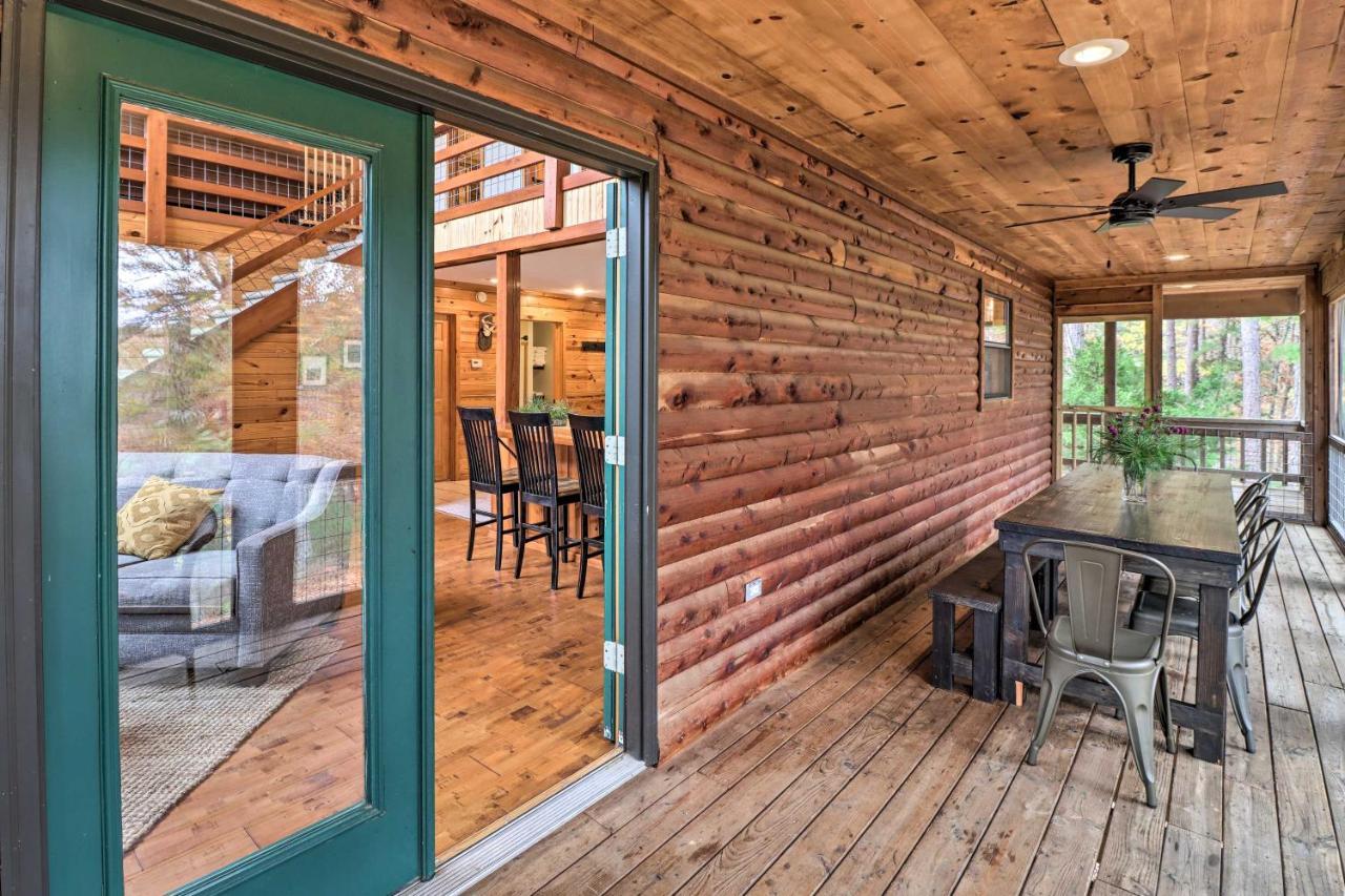 Piney Bluff Retreat With Mountain Views! Vila Exterior foto